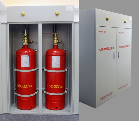 柜式双瓶组七氟丙烷灭火装置